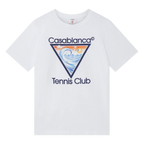 T-SHIRT CASABLANCA EX-BEACH TENNIS CLUB ICON