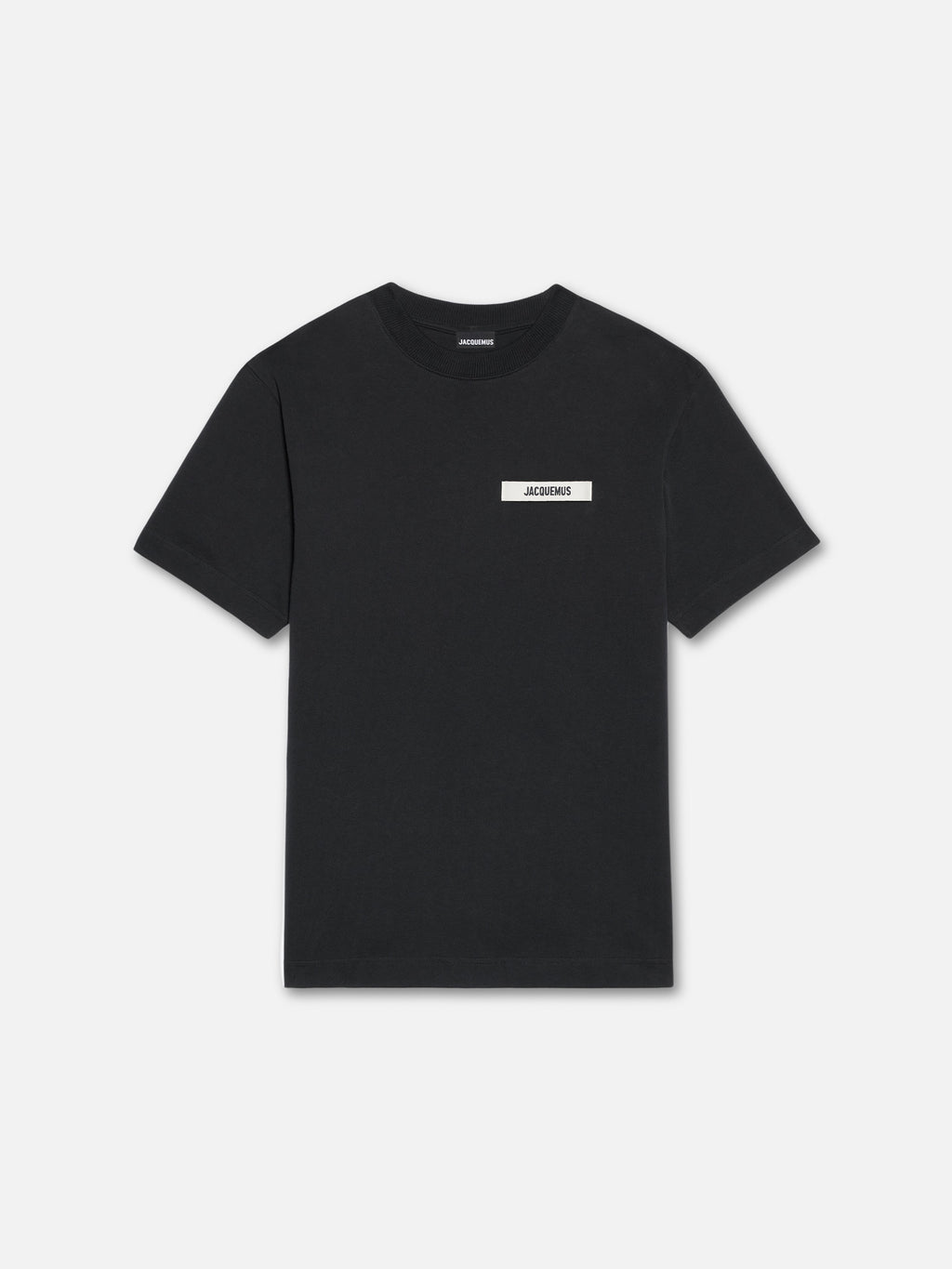 LE T-SHIRT GROS GRAIN JACQUEMUS BLACK