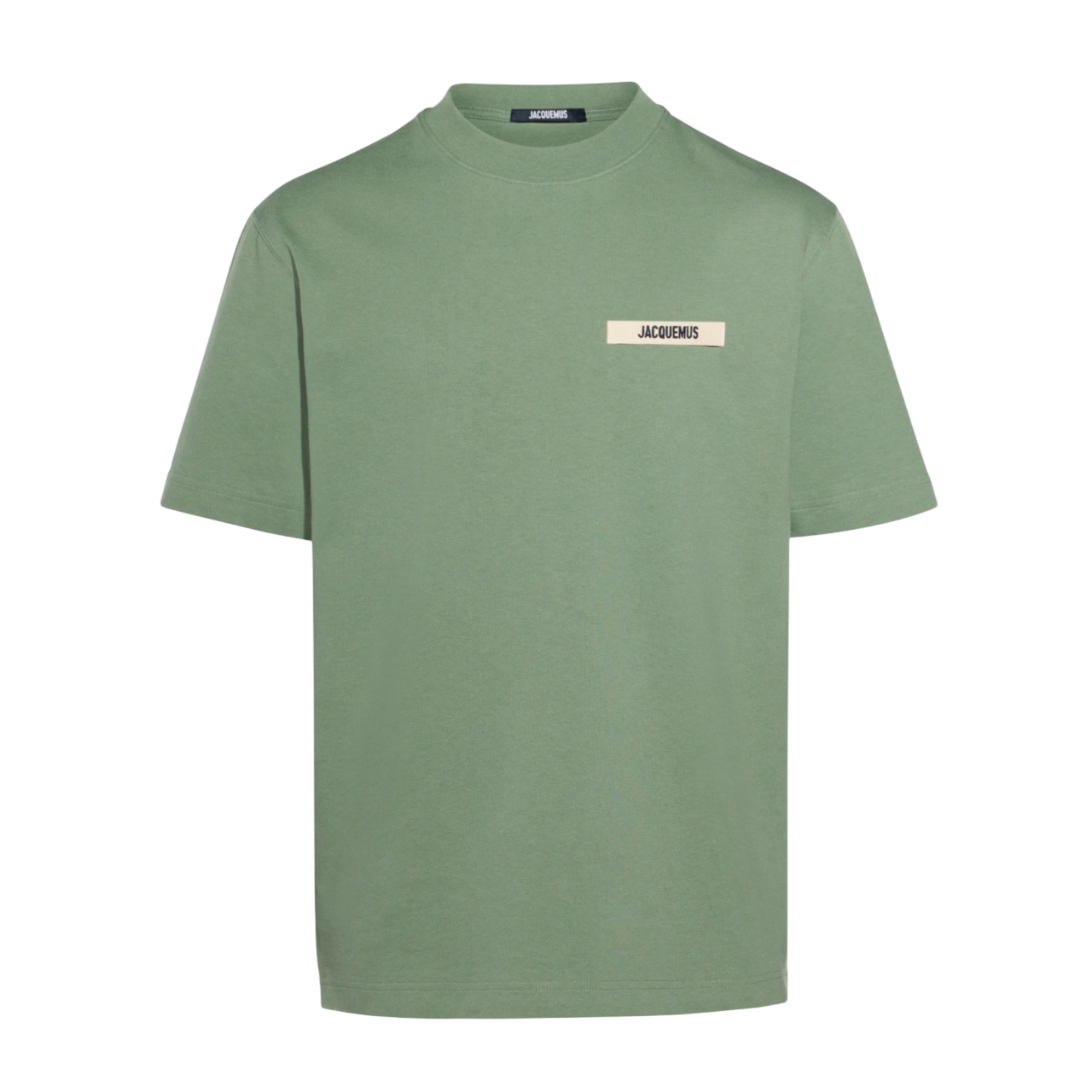 LE T-SHIRT GROS GRAIN JACQUEMUS KHAKI