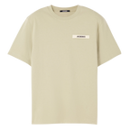 LE T-SHIRT GROS GRAIN JACQUEMUS LIGHT KHAKI