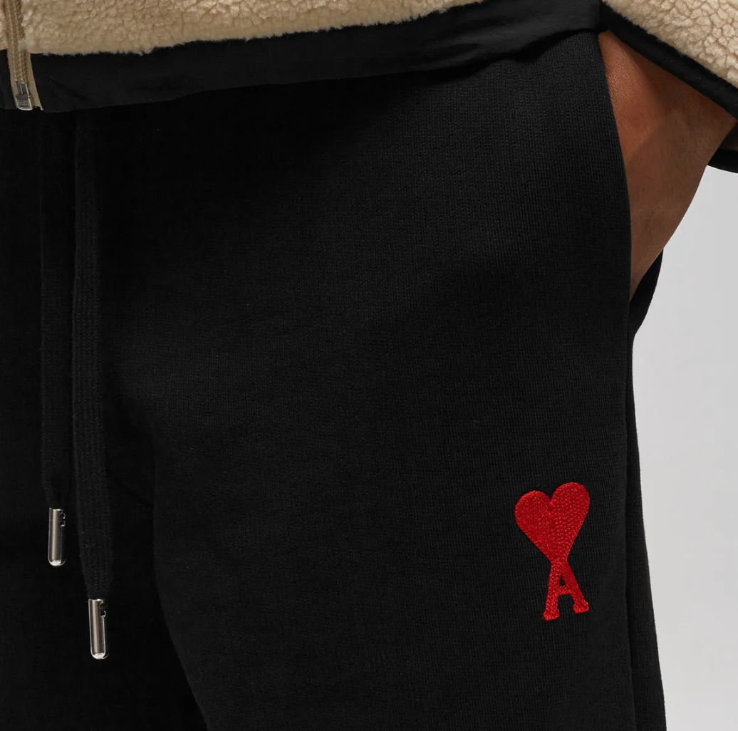 JOGGING NOIR AMI PARIS DE COEUR