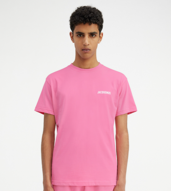 LE T-SHIRT JACQUEMUS PINK