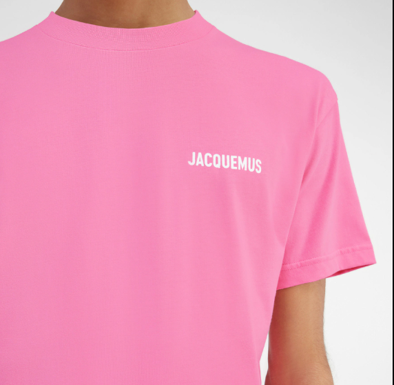 LE T-SHIRT JACQUEMUS PINK
