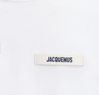 LE T-SHIRT GROS GRAIN JACQUEMUS WHITE