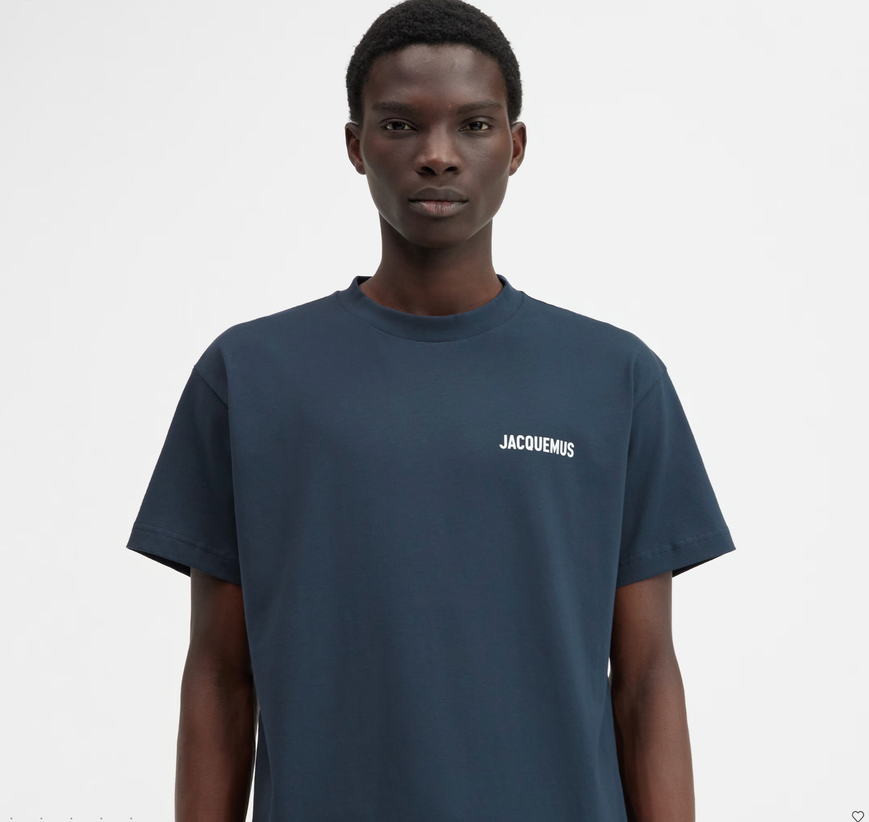 LE T-SHIRT JACQUEMUS DARK NAVY
