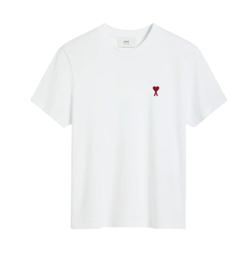 T-SHIRT BLANC AMI DE COEUR EN COTON