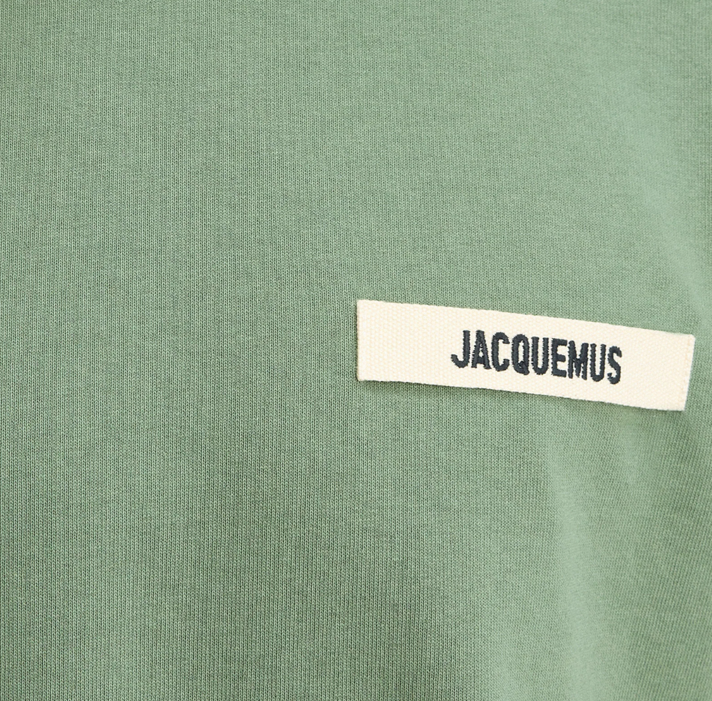 LE T-SHIRT GROS GRAIN JACQUEMUS KHAKI