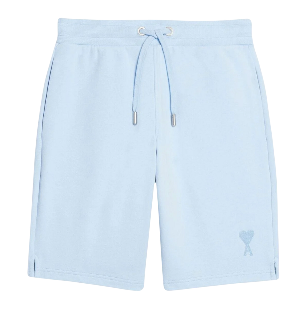 SHORT BLEU CIEL AMI DE COEUR EN COTON