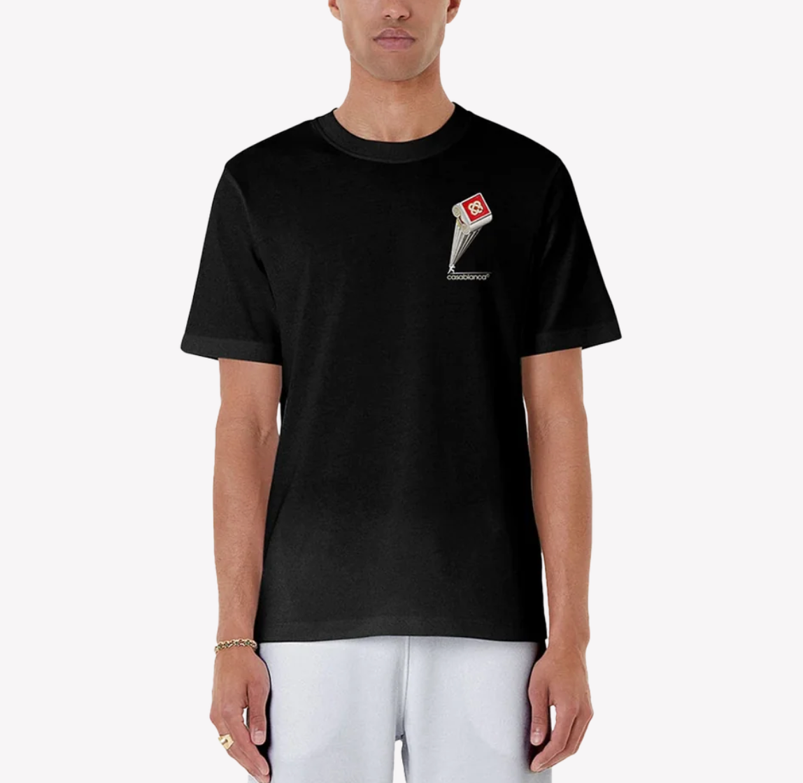 T-SHIRT CASABLANCA LEANING COLUMN
