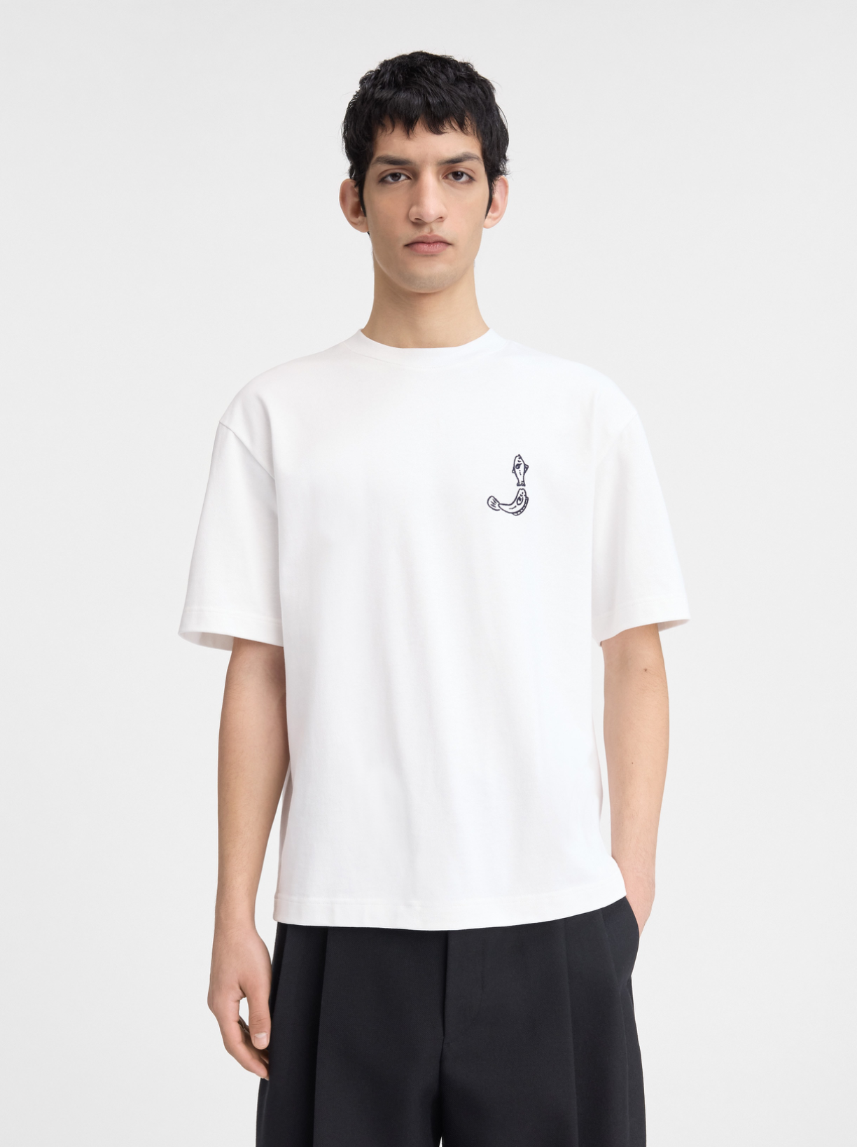 LE T-SHIRT MERÙ JACQUEMUS WHITE