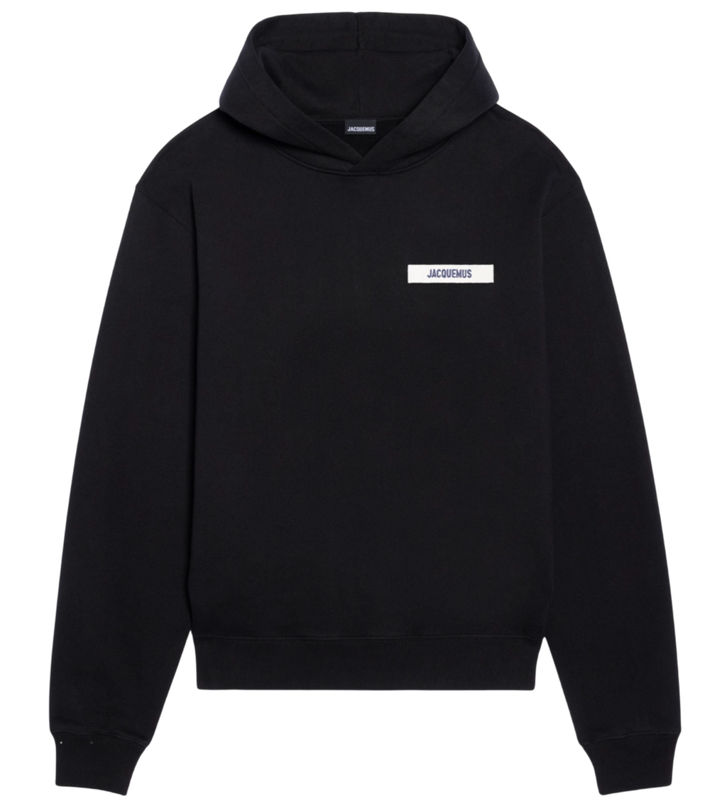 LE HOODIE GROS GRAINS JACQUEMUS BLACK