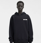 LE HOODIE GROS GRAINS JACQUEMUS BLACK