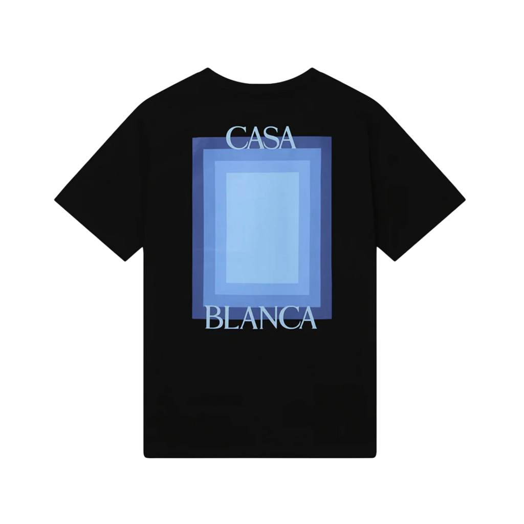 T-SHIRT CASABLANCA GRADIENT BLUE