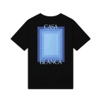 T-SHIRT CASABLANCA GRADIENT BLUE