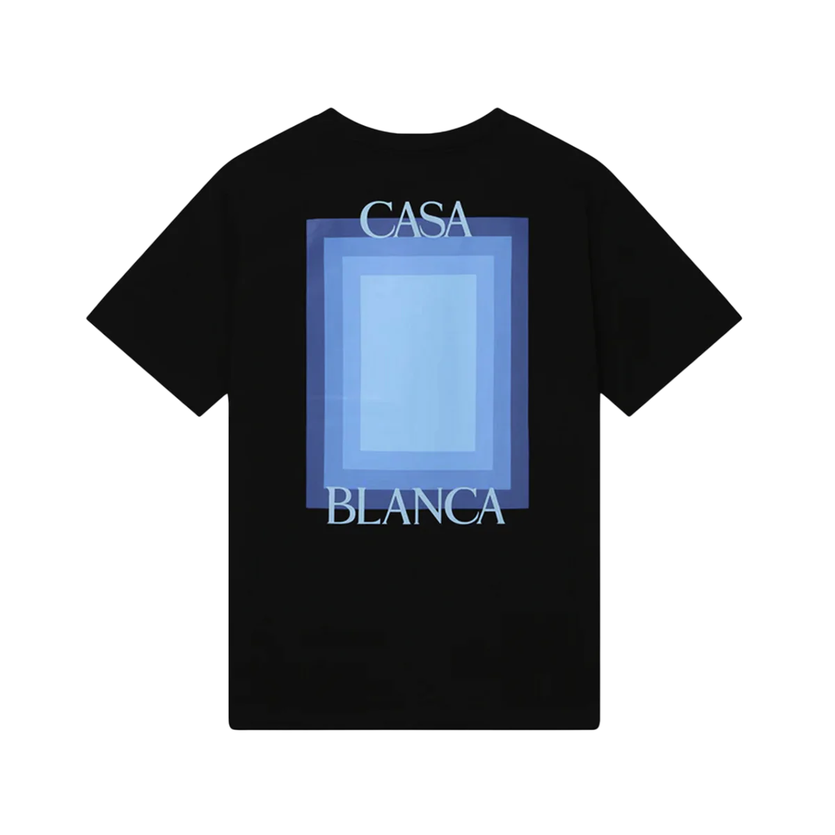 T-SHIRT CASABLANCA GRADIENT BLUE