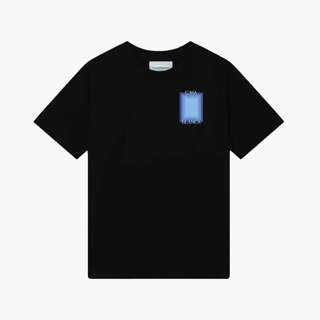 T-SHIRT CASABLANCA GRADIENT BLUE