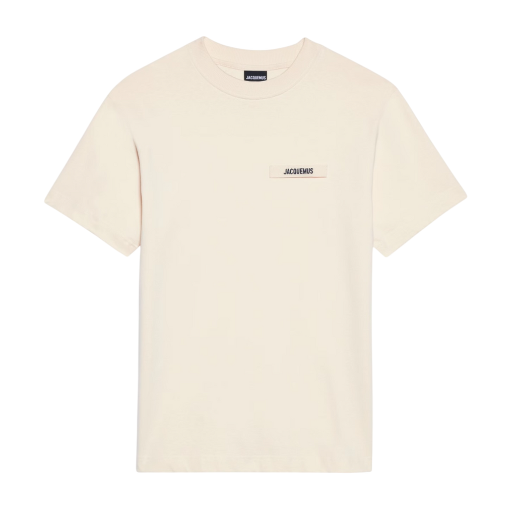 LE T-SHIRT GROS GRAIN JACQUEMUS BEIGE
