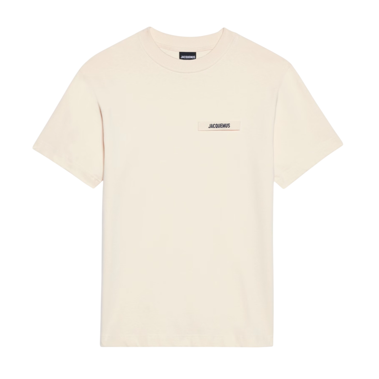 LE T-SHIRT GROS GRAIN JACQUEMUS BEIGE