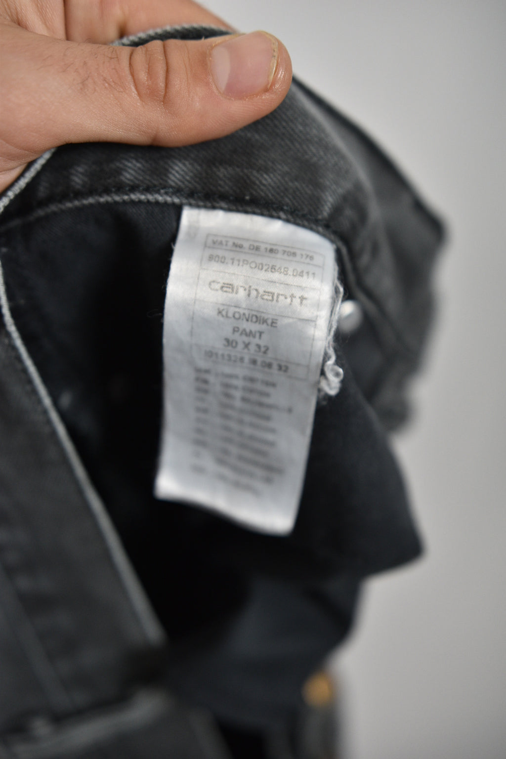 💋Jean Carhartt Gris - W30💋