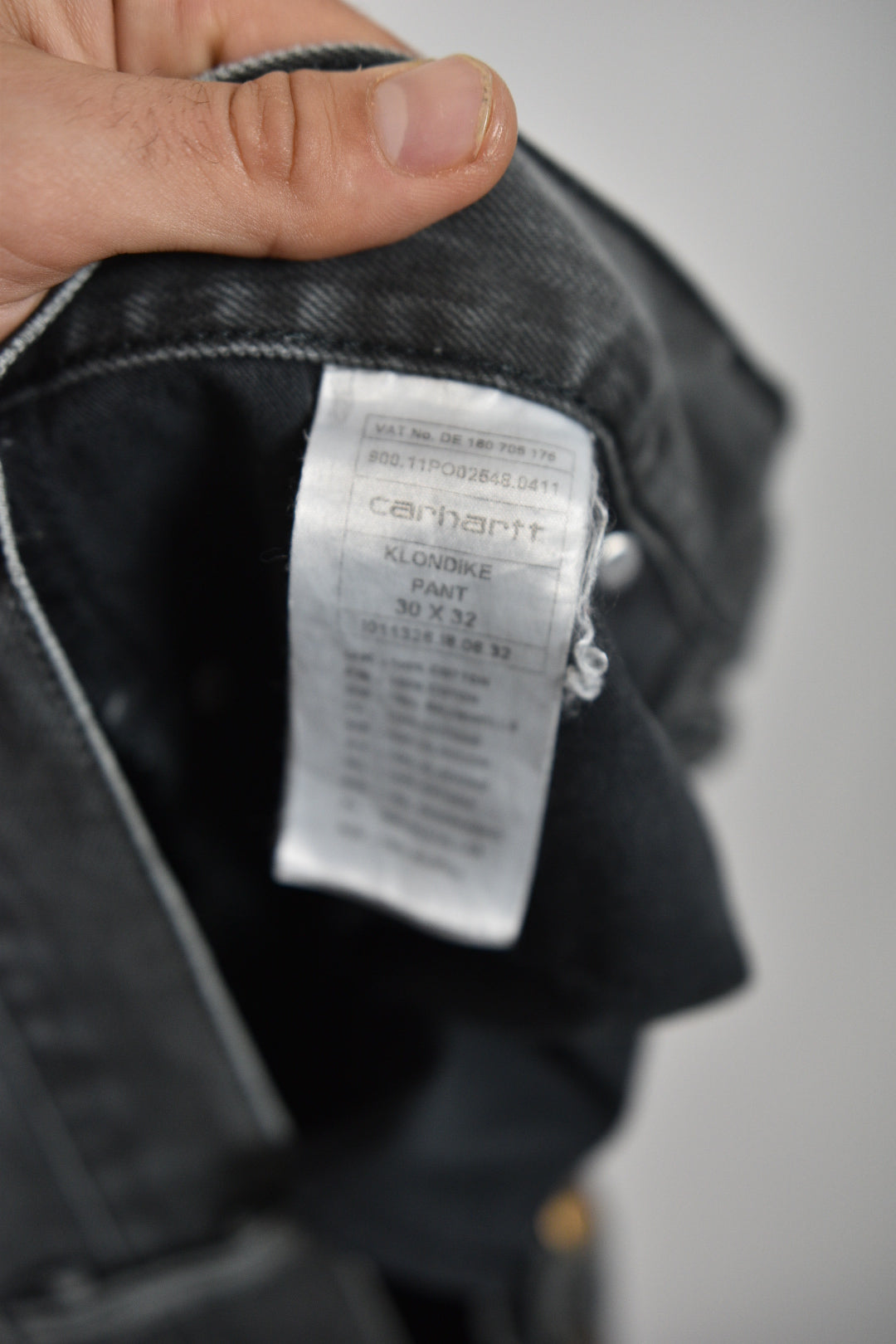 💋Jean Carhartt Gris - W30💋