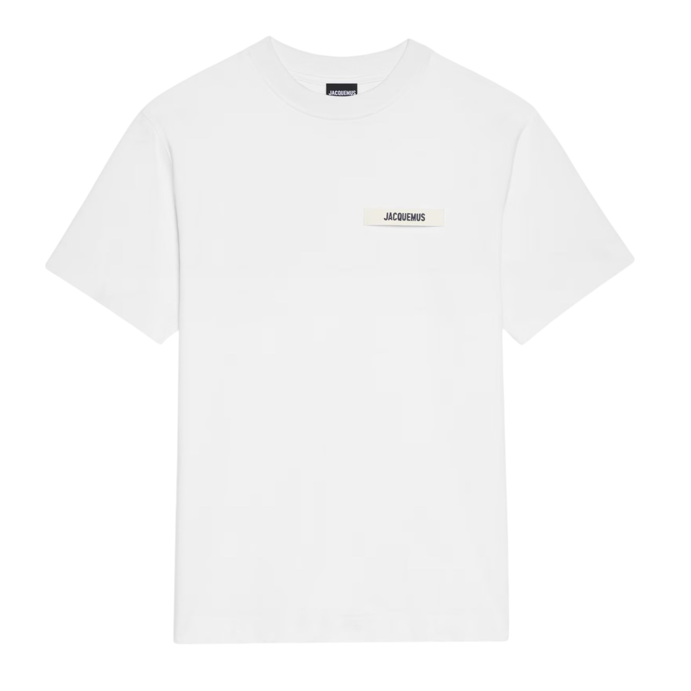 LE T-SHIRT GROS GRAIN JACQUEMUS WHITE